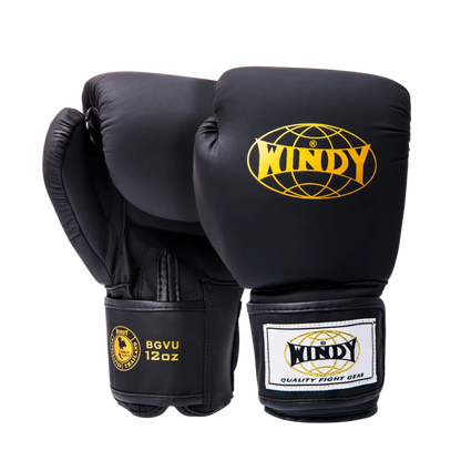 Classic Synthetic Leather Boxing glove - Black & Gold
