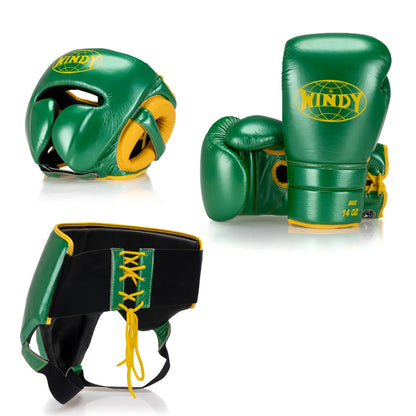 Elite Boxing Set - Green/Yellow