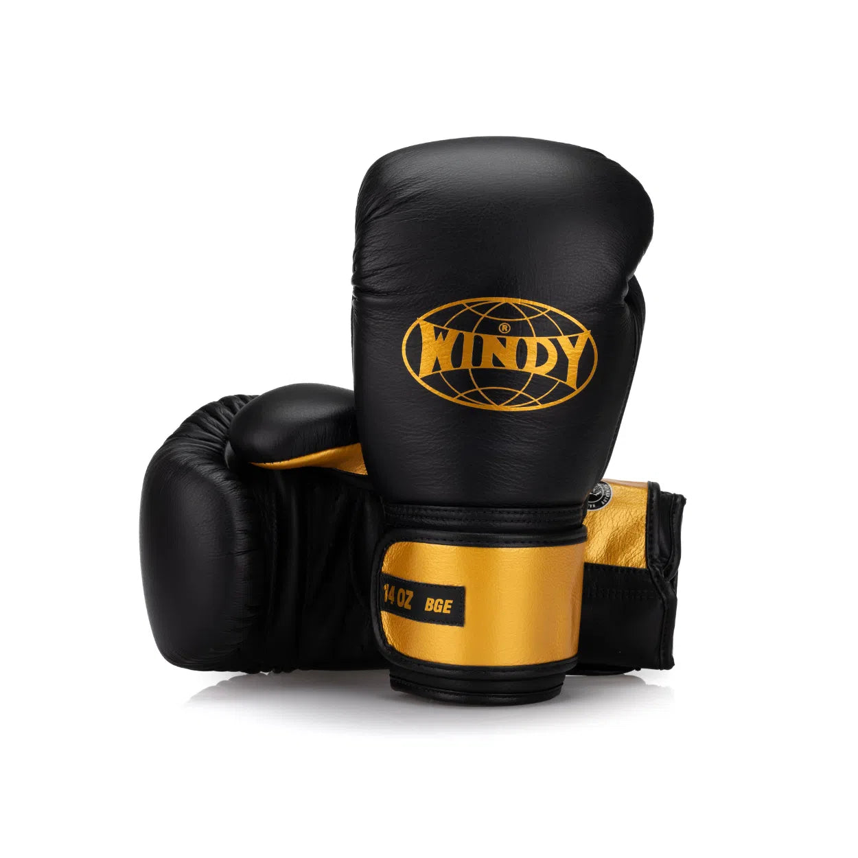 Elite Series Velcro Boxing Glove - Black/Gold