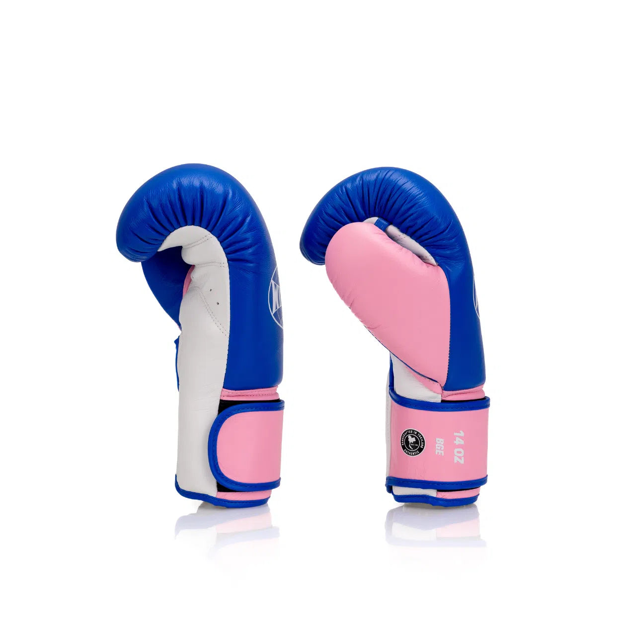 Elite Series Velcro Boxing Glove - Black/Pink/White