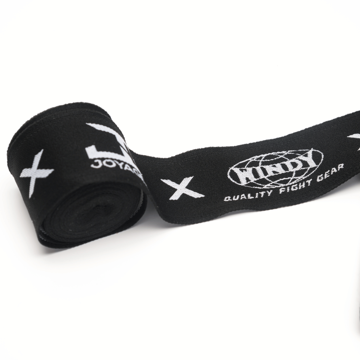 Windy x Joya Hand Wraps - Black/White - Windy Fight Gear B.V.