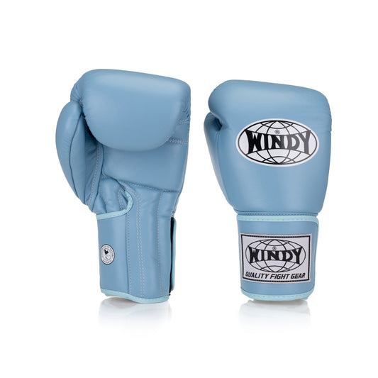 Proline Leather Boxing Glove - Baby Blue - Windy Fight Gear B.V.