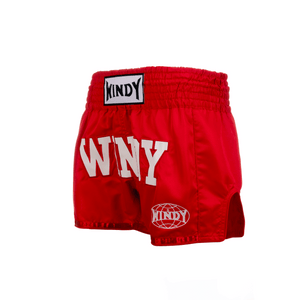 Muay Thai Shorts - Retro - Red