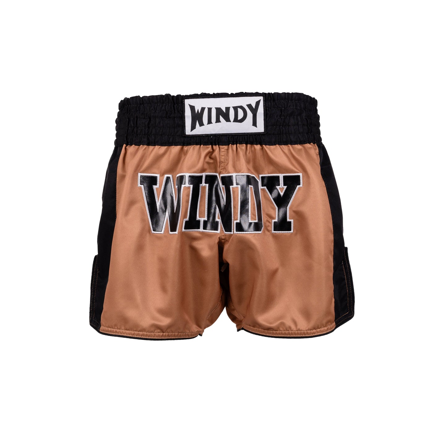 Muay Thai Shorts - Retro 2.0 - Brown/ Black