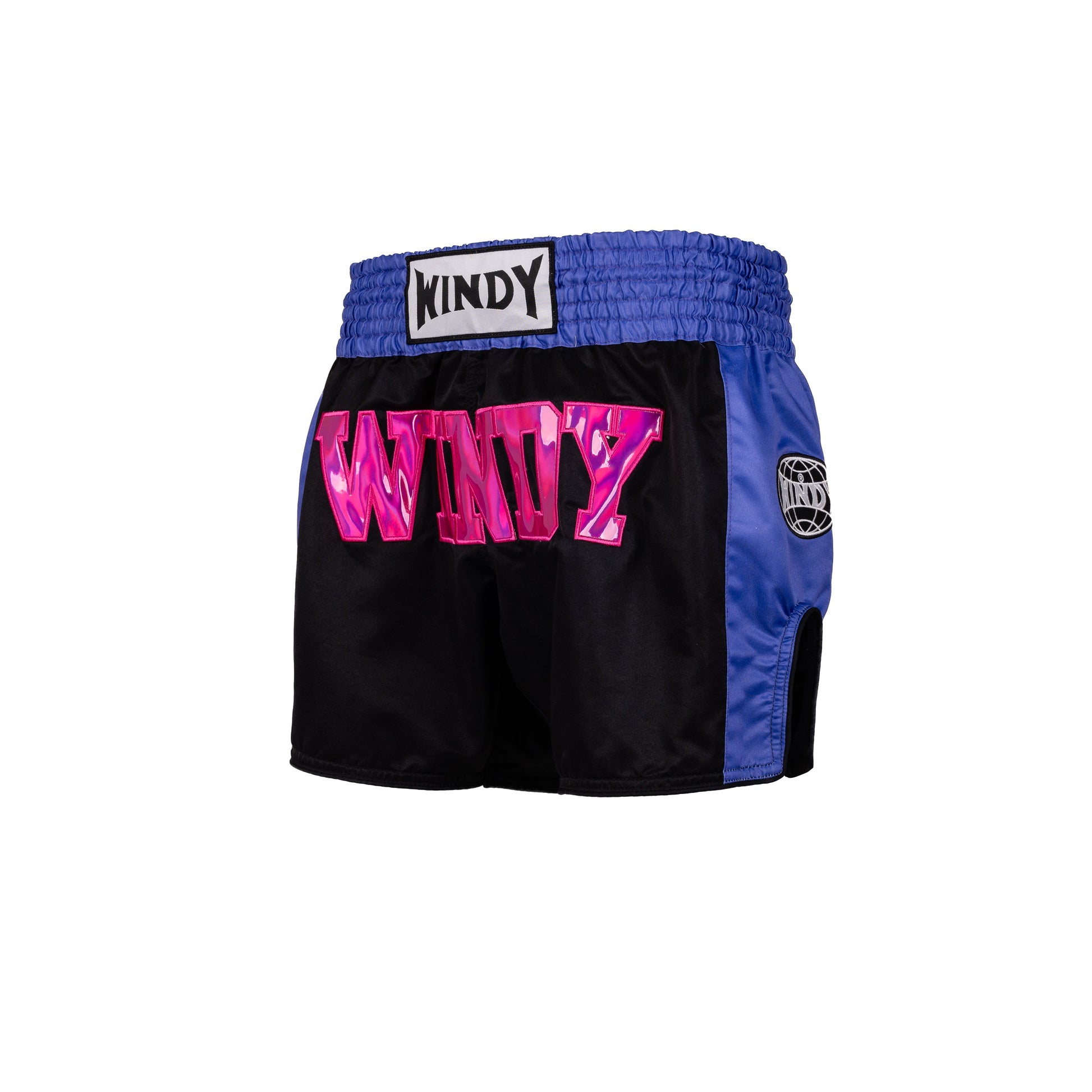Muay Thai Shorts - Retro Holo - Gasoline Pink