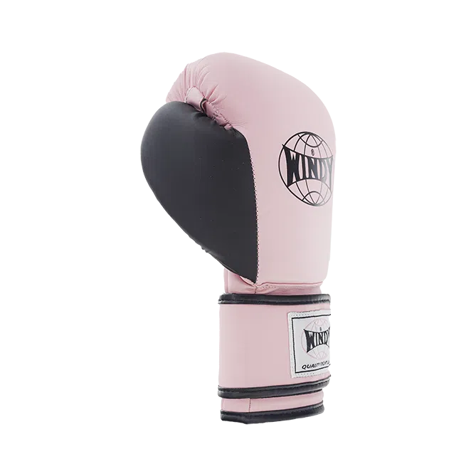 Proline Synthetic Leather Boxing Gloves - Pink Black