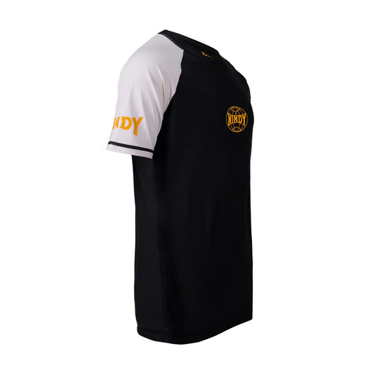 Rashguard - Black/White/Gold