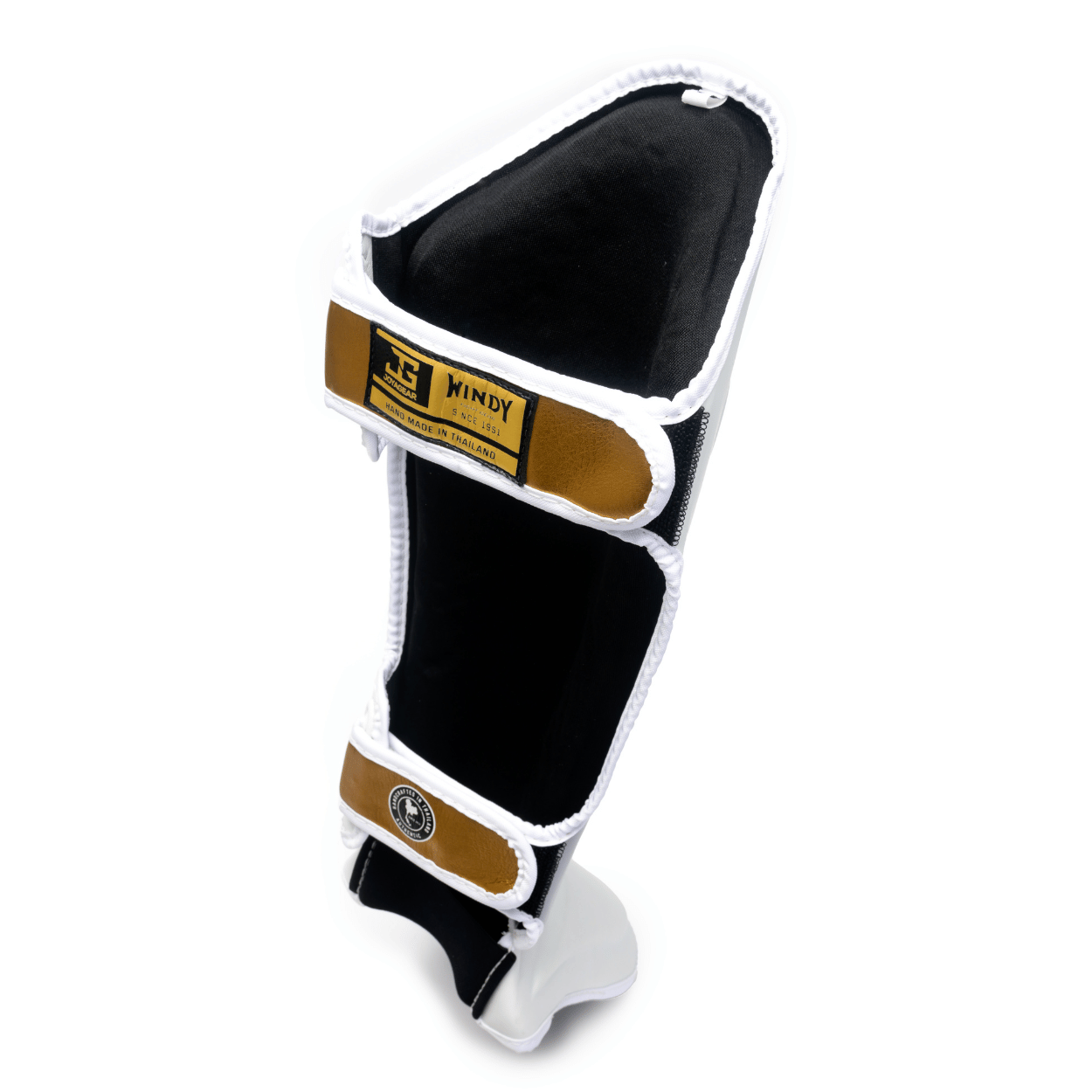 Windy x Joya - Proline Shin Guard - White/Gold - Windy Fight Gear B.V.