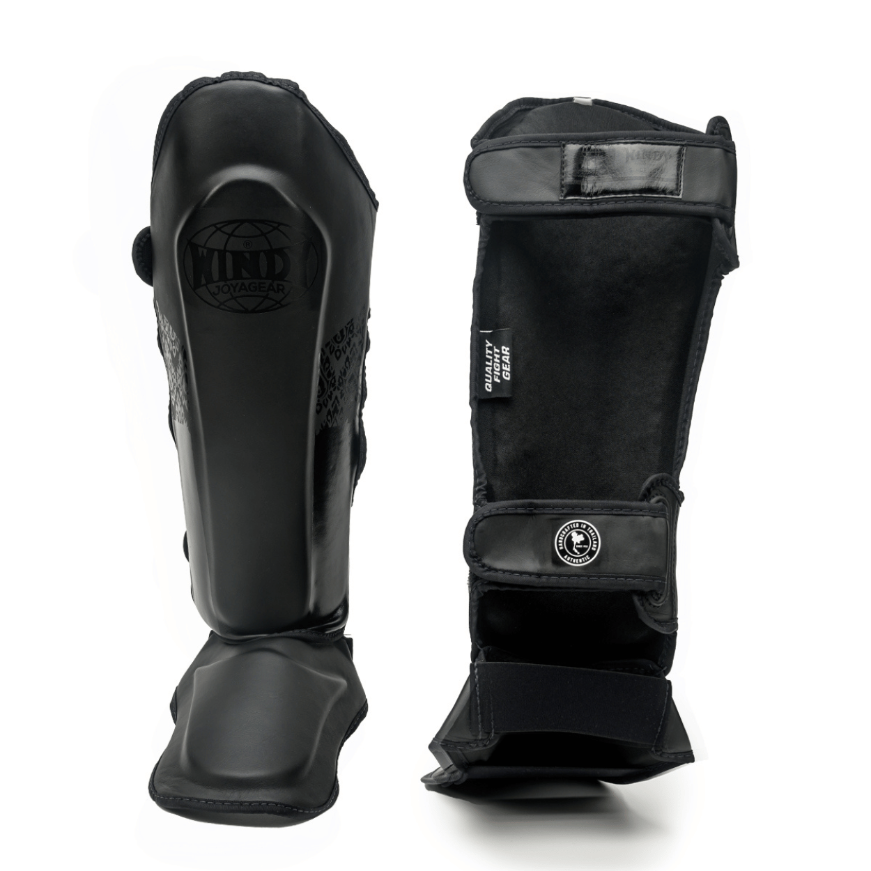 Windy x Joya - Proline Shin Guard - Black/Black - Windy Fight Gear B.V.