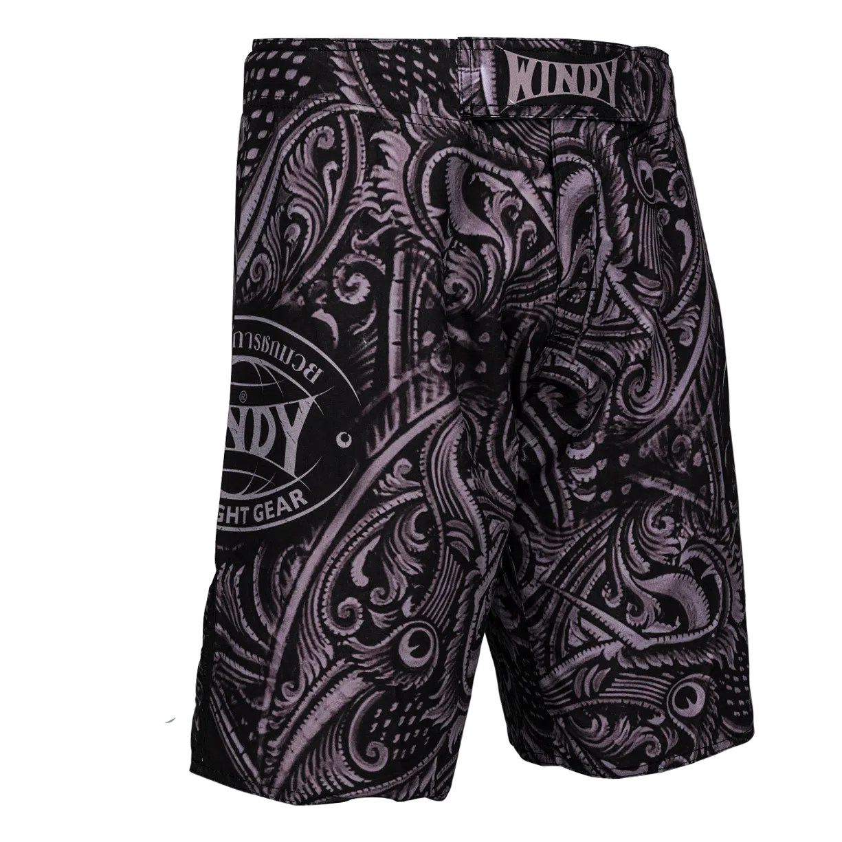 Windy Tribal Mural MMA Shorts