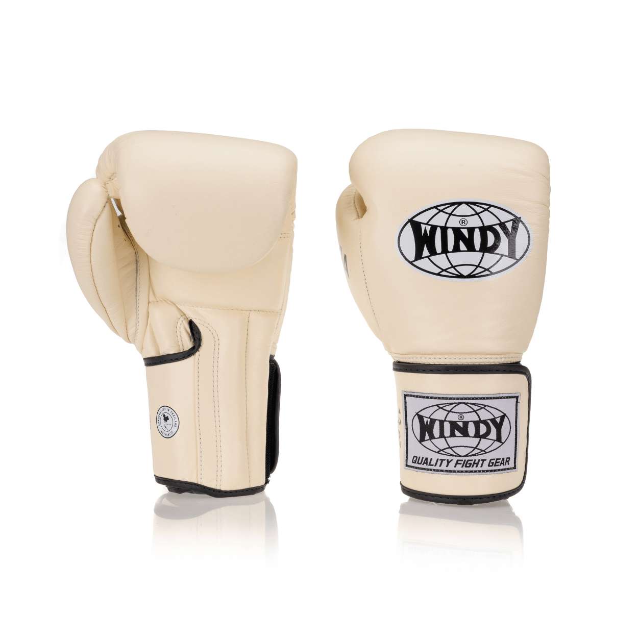 Windy x Soma - Proline Leather Boxing Glove - Beige - Windy Fight Gear B.V.