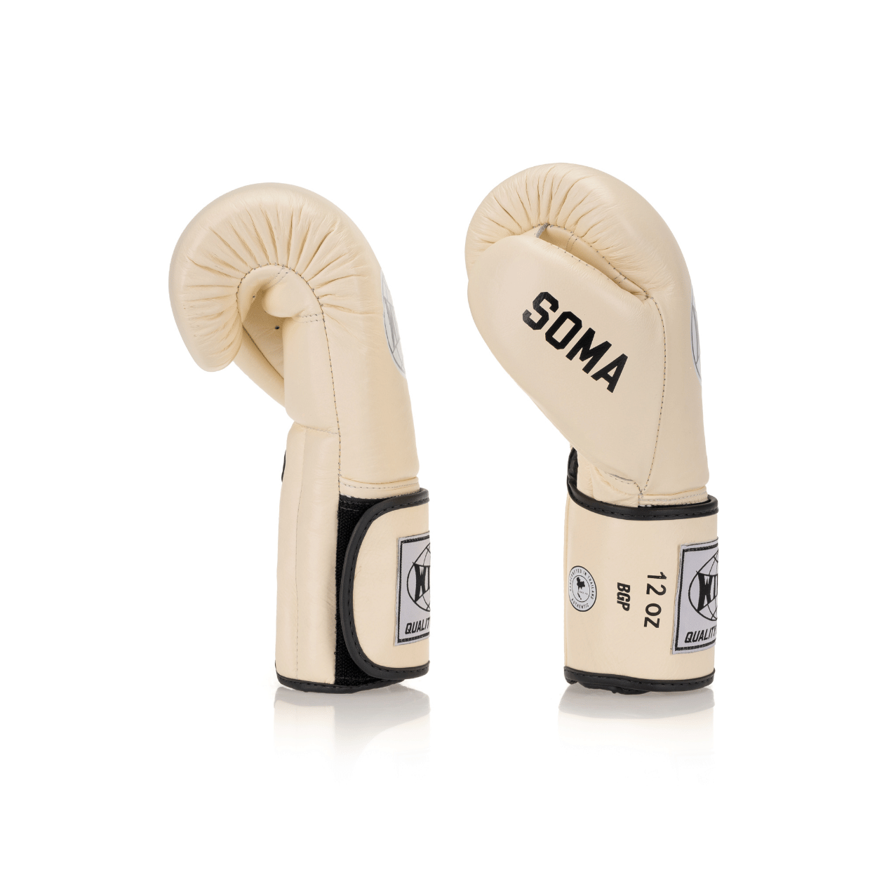 Windy x Soma - Proline Leather Boxing Glove - Beige - Windy Fight Gear B.V.